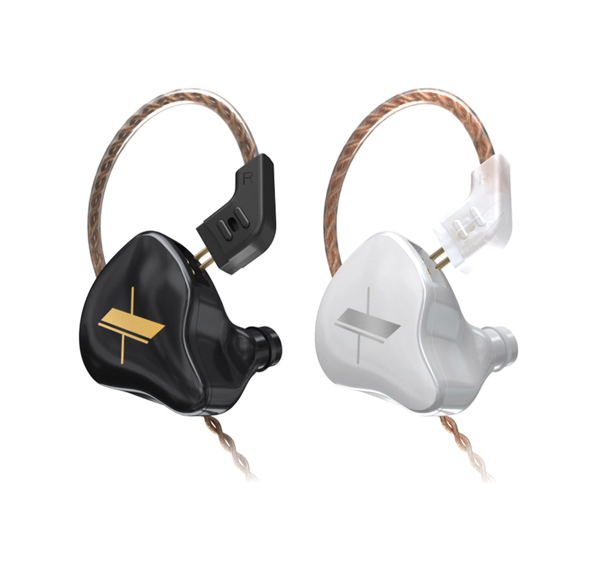 Moveevo Edx Kulak İçi Kulaklık, 3.5mm Kablolu, 1dd Sürücü, Kesilebilir Kablo, 10mm Hoparör, Mikrosuz Beyaz Edx