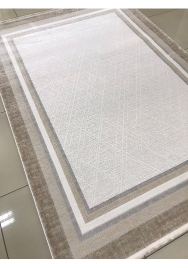 Padişah Halı Eternity 78676 070 Serisi Akrilik Salon Oturma Odası Halısı Kahve - Krem