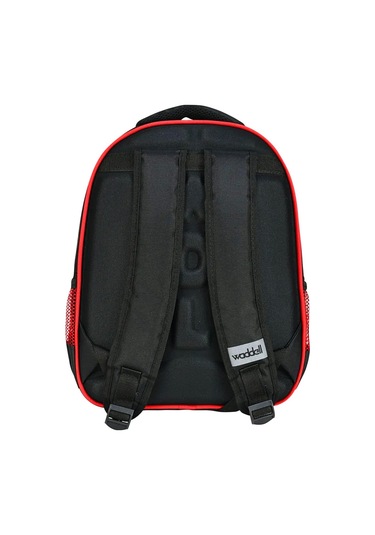 Waddell İlkokul Sırt Çantası ve Beslenme Çantası Yarış Arabası Kırmızı-Siyah