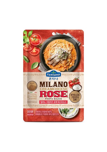 Fontana Milano Cream Cheese Rose Pasta Sauce 150g