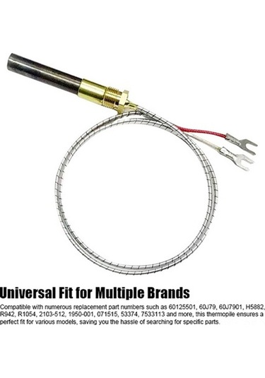 Pazly 750mv Termopil Jeneratörü - Hızlı Isınma Şömine, Su Isıtıcı, Gazlı Fritözler İçin