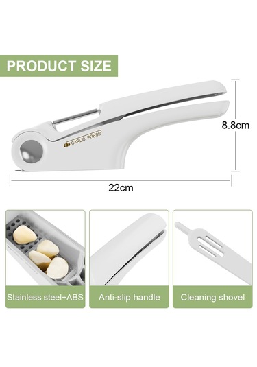 Mspebec 4'ü 1 Arada Sarımsak Presi, Sarımsak Kesici Temizleme