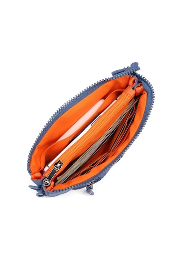 Smart Bags Mikro Poly Kumaş Uzun Askılı Kadın Cüzdanı 3343 Mint