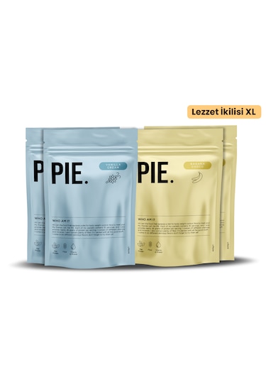 Pıe. Proteinli Öğün Tozu / Vücut Ağırlığı Kontrolü İçin Diyetin Yerini Alan Gıda / Vanilya Ve Muz Aromalı /40 Öğün Karışık