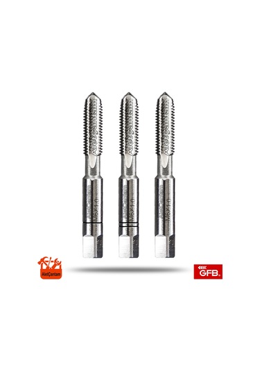 Gfb Kılavuz Hss Metrik 3'lü Takım Klavuz 8 MM