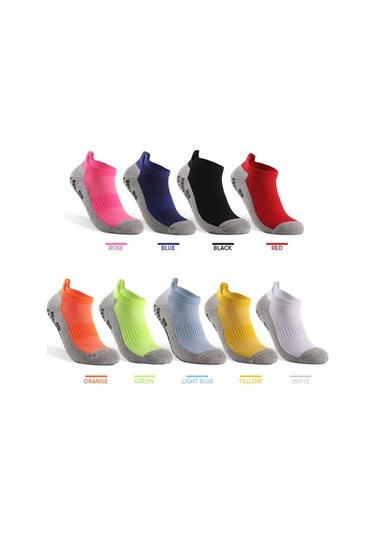 Willowhaven Çorap Kaymaz Futbol Çorapları Spor Atletik Düşük Kesim Nefes Alır Antivibrasyon Ayakkabı İç Çorabı Siyah