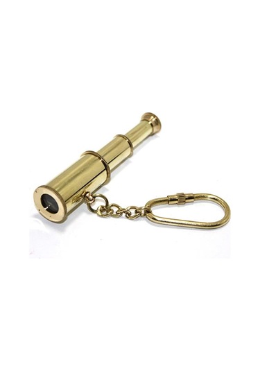 Pirinç Dürbünlü Anahtarlık