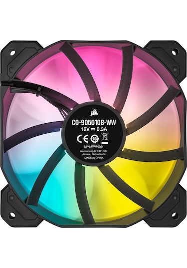 Corsair İcue Rgb Elite Sp120 Co-9050108-ww 120mm Kasa Fanı