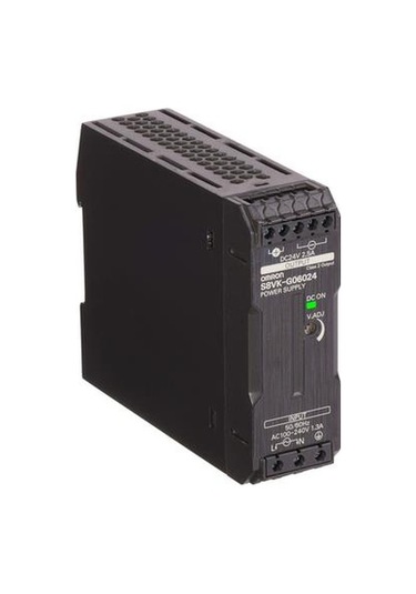Omron S8VKG06024 Kitap Tipi Güç Beslemesi Pro 60 W 24VDC 2.5 A DIN Ray Montajı