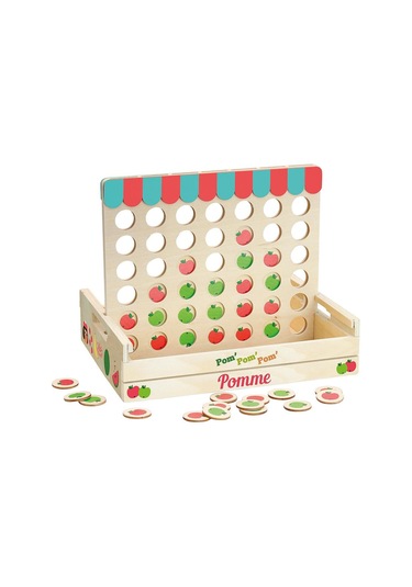 Vilac - Ahşap 4 Sıra Elma Oyunu