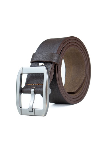 Özel Kutulu Premium Hakiki Deri Erkek Kot Kumaş Pantolon Kemeri