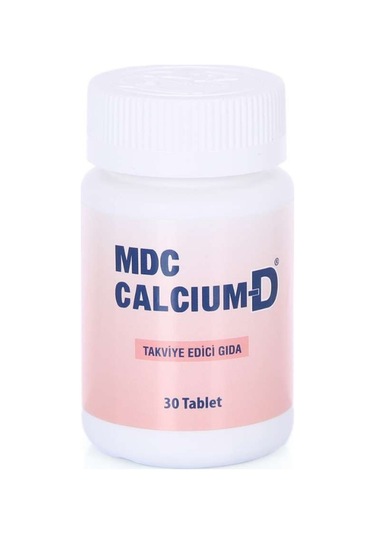 Mdc Calcium-D Takviye Edici Gıda 30 Tablet