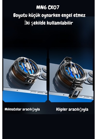 Cx07telefon Soğutucu Fan/15w Power Radyatörlü/tablet Soğutucu Fan