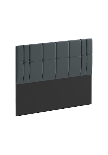 Yatak Başlığı, Lidya Başlık Antrasit 120x100 Cm