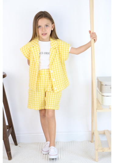 Raporlu İnterlok İkili Takım Sarı