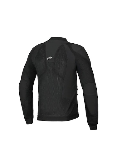 Alpinestars Troop-air Pro Korumalı Motosiklet Montu Siyah Siyah