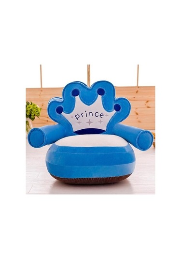 Flybuy Bosphorusboutique Mavi Sevimli Bebek Çocuk Koltuk Kanepe Kapak, 01-mavi, 50cm, 6-8 Yaş Çocuklar İçin Çok Renkli