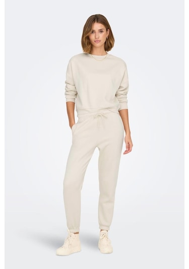 Onlsweat Lıfe Pants Swt Krem Çok Renkli