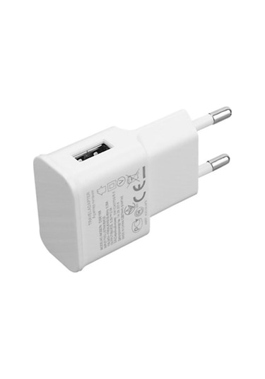 Hombey Beyaz Euro Standartlı 9v-1.67a/5v-2a Otomatik Uyumlu Hızlı Şarj Cihazı, Usb Şarj Aleti, Kablosuz Seyahat Şarjı