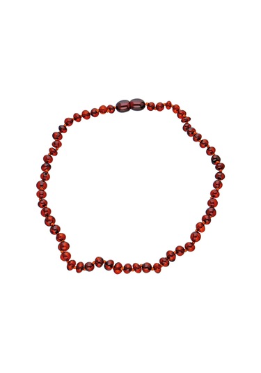 Chavin Kehribar Kolye Kız Erkek Çocuk Bebek Diş Kolyesi Eg33