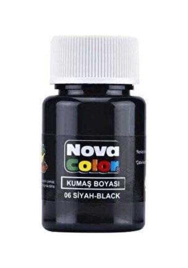 Nova Color Kumaş Boyası 35 Cc Siyah - 2 Adet