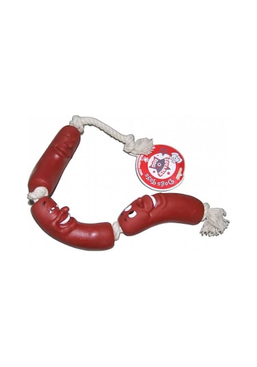 Sosis Görünümlü Köpek Oyuncağı