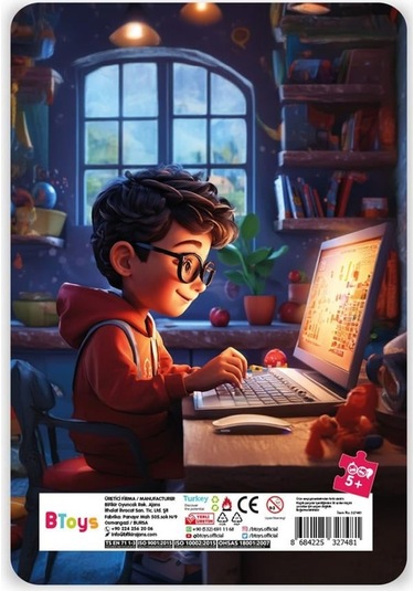 Btoys Kıds 60 Parça Puzzle Araştırma Yapıyorum 9114