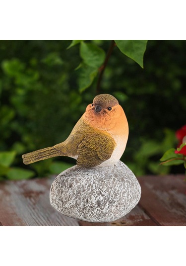 Suntek Kuş Heykeli Taş El Sanatları Reçine Heykel Dolap 85x55x10cm