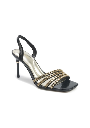 Nine West Ingrıd 5pr Siyah Kadın Topuklu Sandalet 000000000102012031 Siyah
