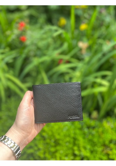 Fossil Siyah Palet Flother Deri Cüzdan-1826 Siyah