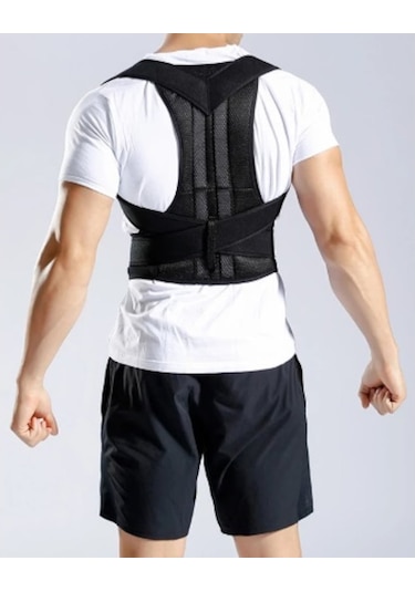 Unisex Kamburluk Önleyici Dik Duruş Skolyoz Korsesi Aparatı