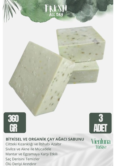 Vienluna Çay Ağacı Sabunu 3 x 120 G
