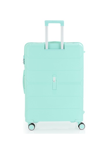 Mçs Polipropilen Valiz V366 75 Cm Büyük Boy Su Yeşili Su Yeşili