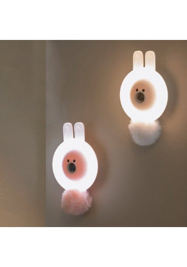Nettech Cx-35 Tavşan Mini Pet Telefon Üstü Mini Ringlight - Çeşitli Renk Çeşitli Renk
