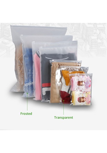 30x40cm 50 Adet Ambalaj Poşetleri Buzlu Çanta Fermuarlı Plastik Os5832-4 Diğer