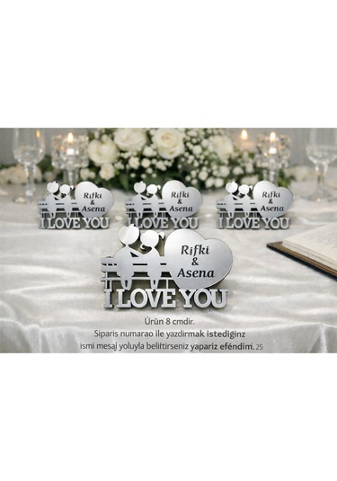 Magnet Kişiye Özel 25 Adettir Şık Ve Modern No 035