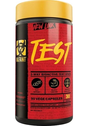 Mutant Test Daa Aspartic Acid+tribulus+maca+fenugreek+ginseng 90 Kapsül