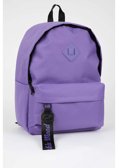 Defacto Unisex Okul Sırt Çantası C5610AXNSPR57 Mor