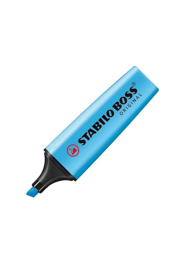 Stabilo Boss Fosforlu Kalem Mavi 70/31 10 Adet Mavi