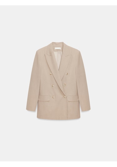 Dilvin 60799 Blazer Ceket-bej