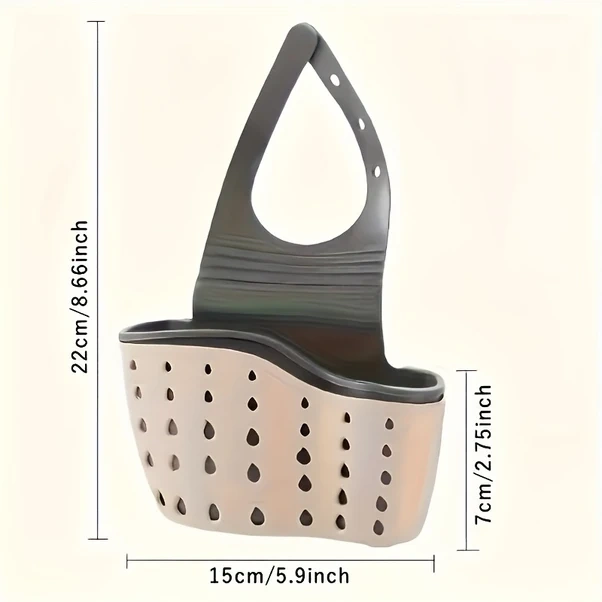 Chuangyinshop Yeşil 1 Adet Ayarlanabilir Lavabo Depolama Rafı Sünger Tutucu Mutfak Düzenleyici Yeşil