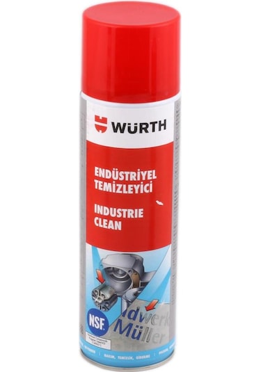 Würth Endüstriyel Temizleyici 500ML 0893 140 028 12