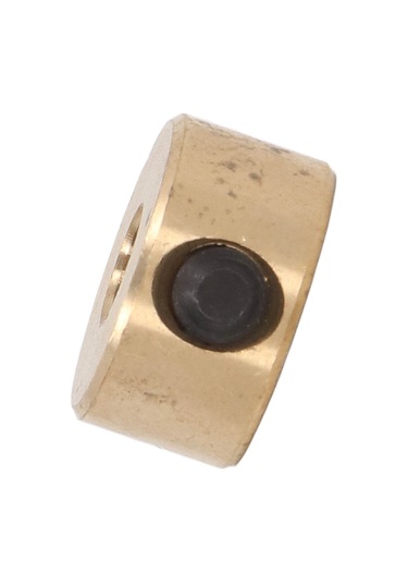 Wezone Bronz Materyalli Delik Derinliği Konumlandırıcı, Ahşap İşlerinde Hassas Delme İçin Sabitlenebilir 6mm Delme Durdurucu Çemberi