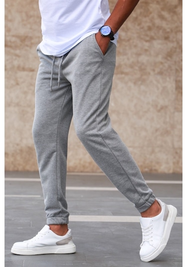 Madmext Gri Basic Eşofman 5424 Gri