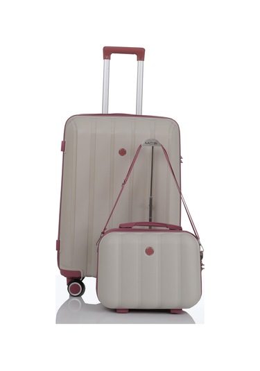 Mçs Polipropilen 2li Valiz Seti Orta & Makyaj V305 S21yy1000074-set 00434 Çok Renkli