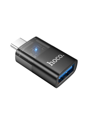 Hoco. Ua36b Tak Çalıştır Type-c To Usb 3.0 Dönüştürücü - Siyah