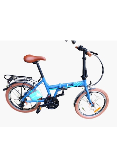 Bianchi F021 20 Jant Katlanır Bisiklet 38 Cm 21 Vites V Fren Koyu Gri Siyah - Kırmızı