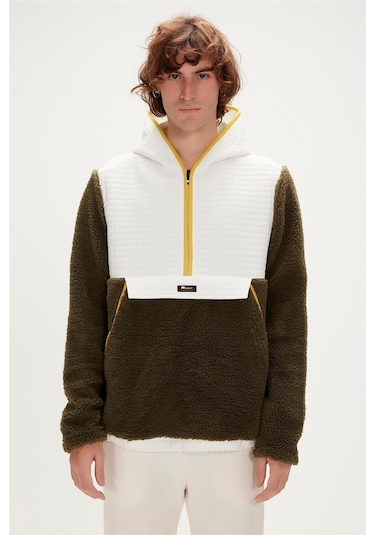 Bad Bear 23.02.29.007-c70 Leonard Half-zip Erkek Peluş Polar 001