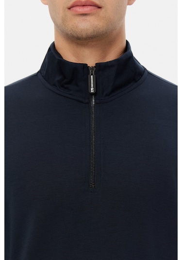 D'S Damat Ds Damat Regular Fit Lacivert Düz Sweatshirt 5hce26172202m 101