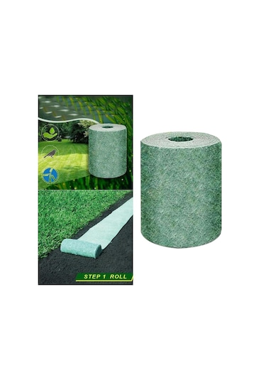 Suntek Biyobozunur Çim Çim Dikim Gübre Kağıt Mat Bahçe